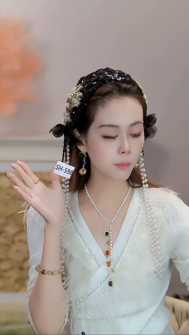 锌合金布艺常百搭通勤款 SH-598