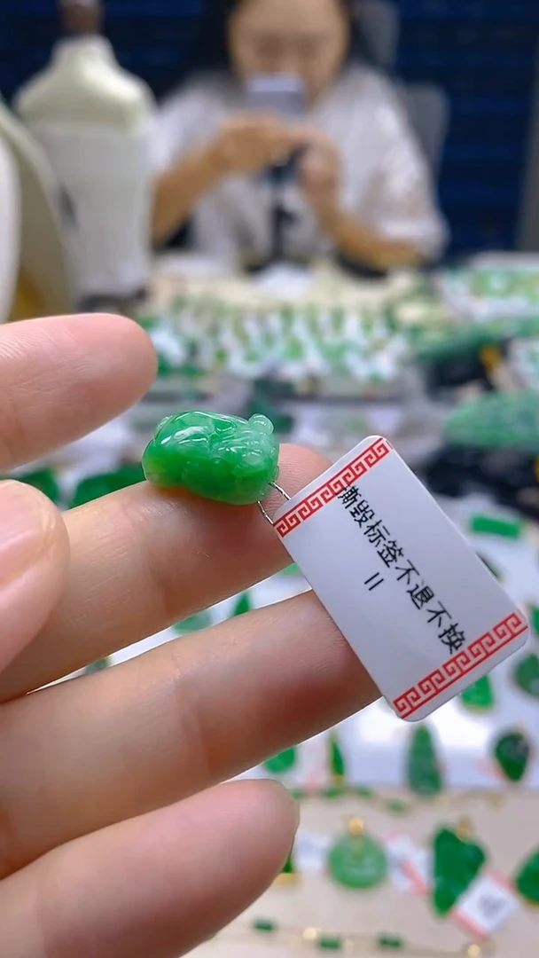 翡翠未镶嵌颈饰新号开播 全场乱卖