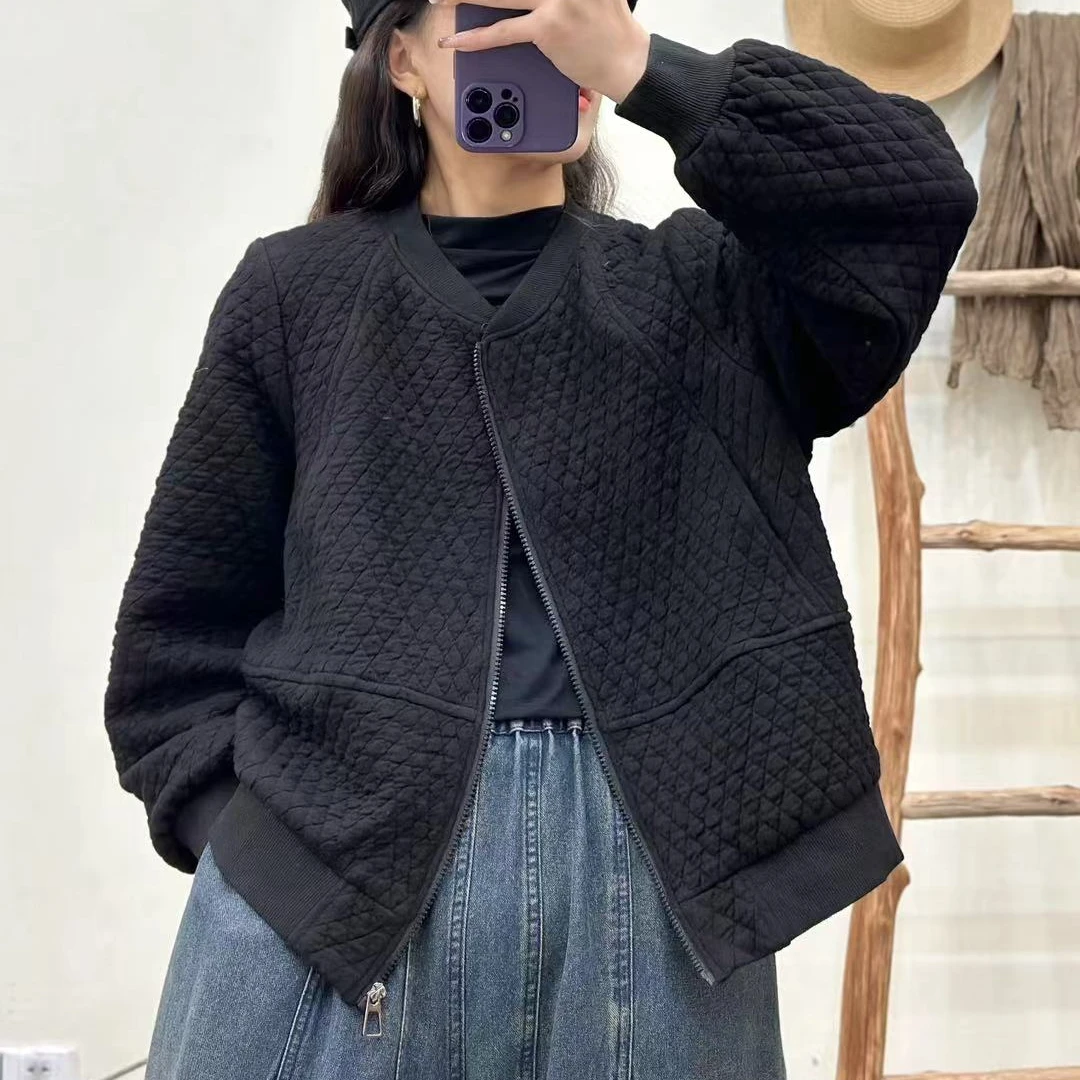 8737新款秋冬休闲减龄百搭显瘦上衣外套