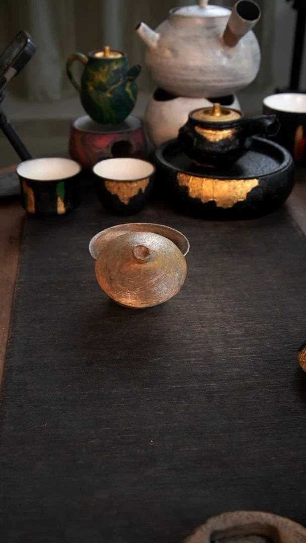 【闪购商品】其他粉引盖碗105小康茶器