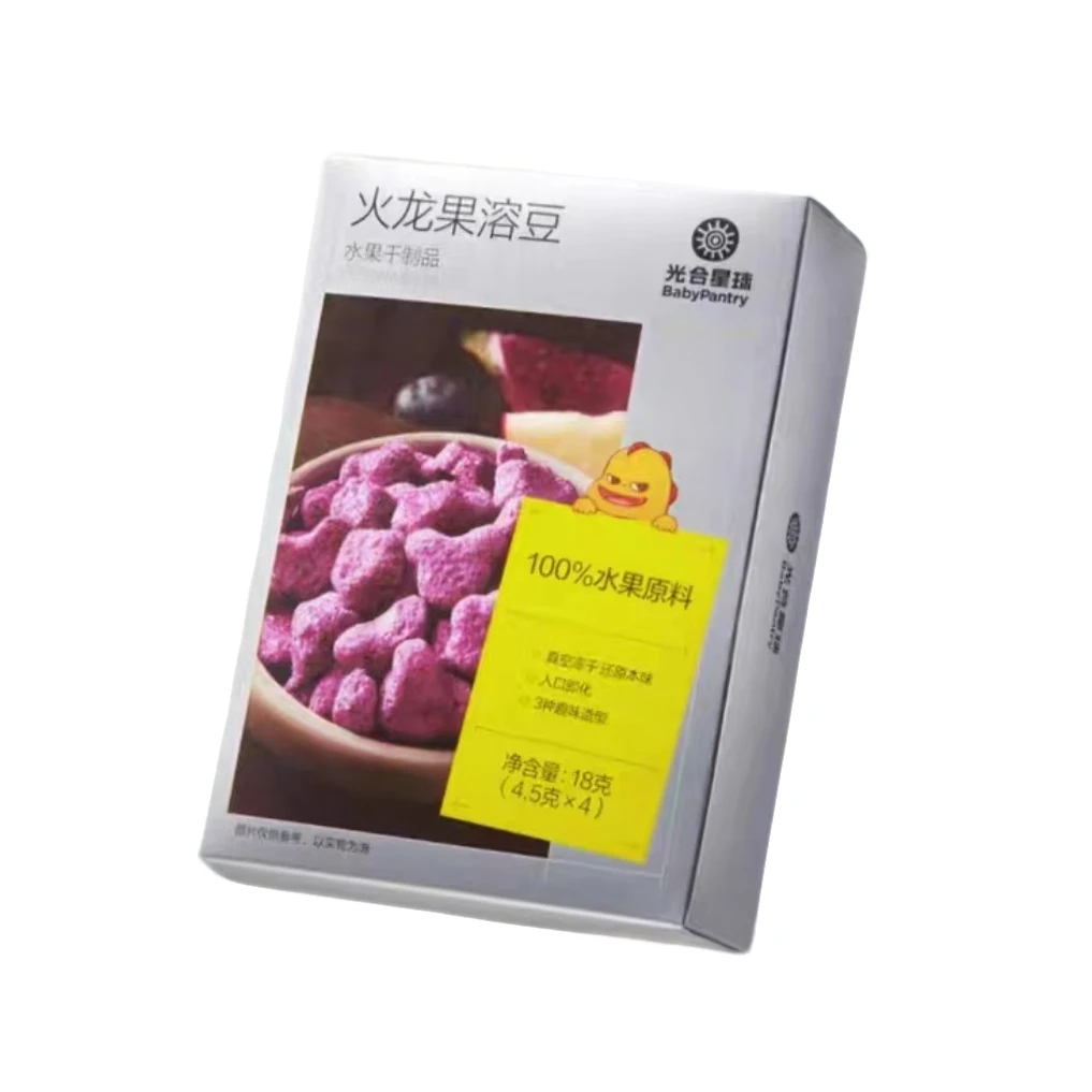 光合星球 水果溶豆宝宝零食入口即化