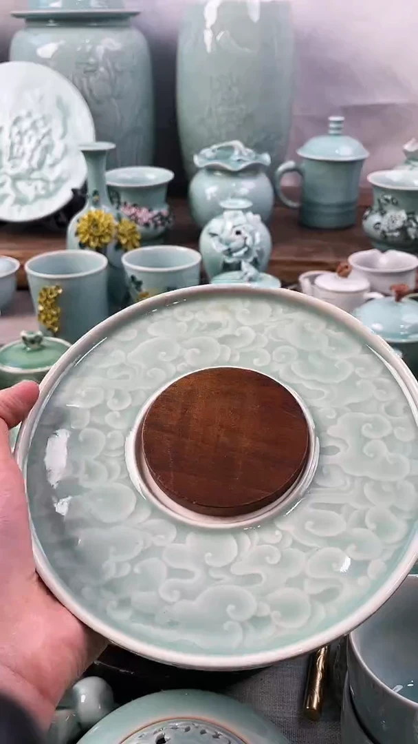 【闪购商品】特价 微瑕 慧仙青瓷