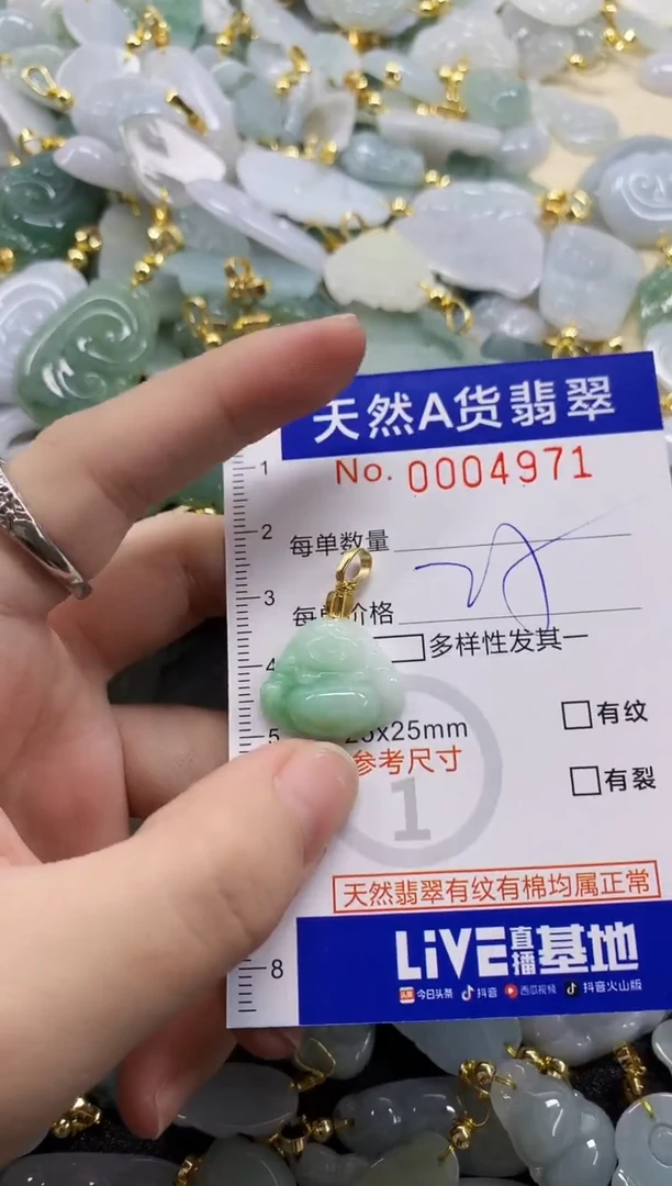 颈饰未镶嵌翡翠天然A货翡翠