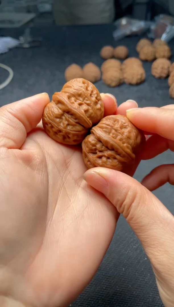 把件文玩核桃w61  元宝 41尺