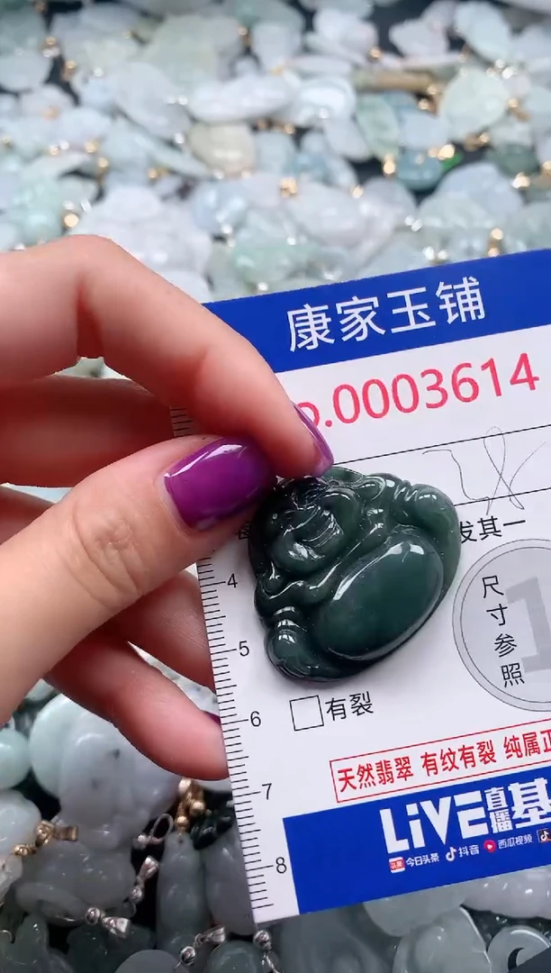 颈饰未镶嵌翡翠3614