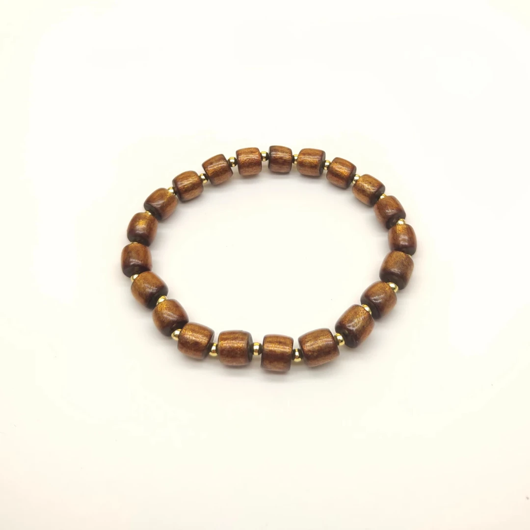 艺品堂 7mm 金柳手链