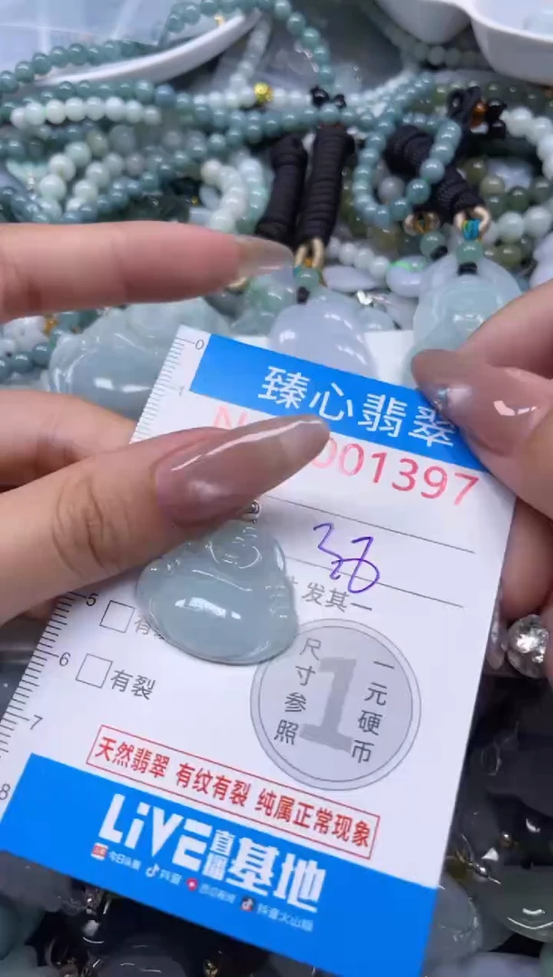 颈饰未镶嵌翡翠1397