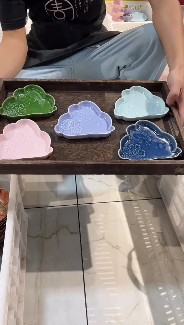 瓷片微瑕商品 介意勿拍 托盘