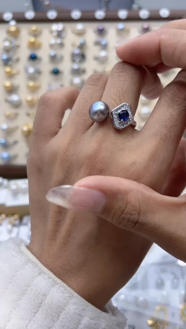 【闪购商品】淡水珍珠戒指合金16