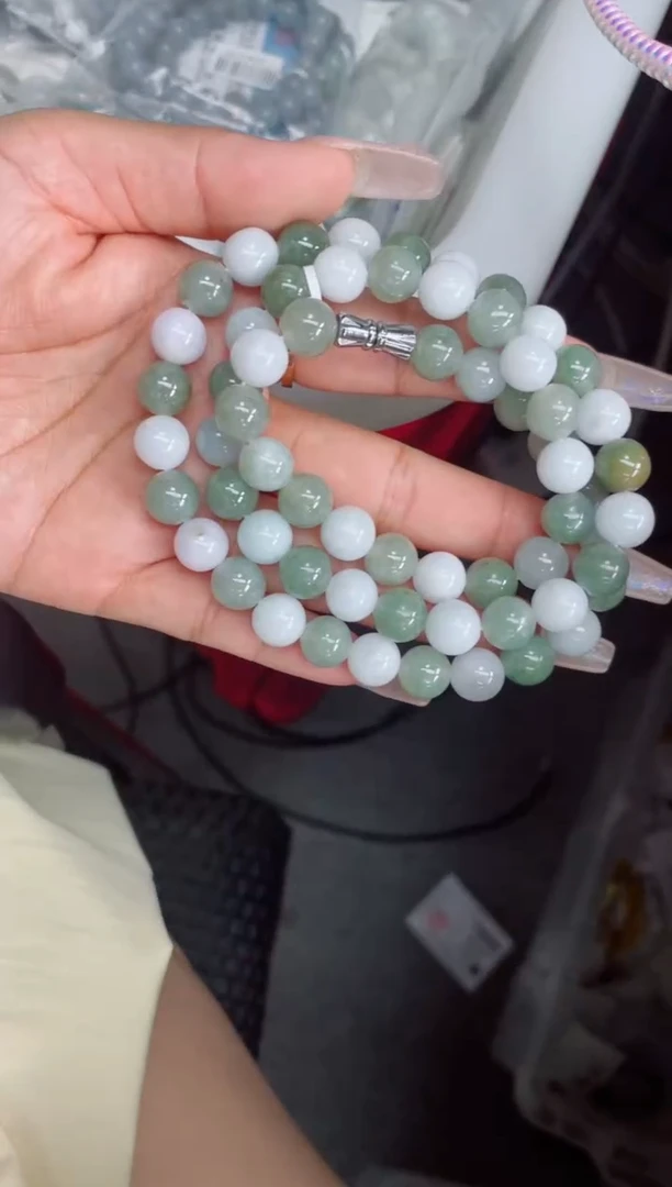 未镶嵌戒指翡翠珠串