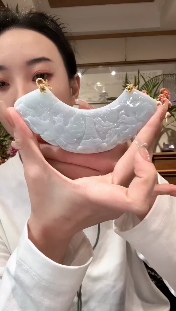 【闪购商品】翡翠颈饰未镶嵌国风