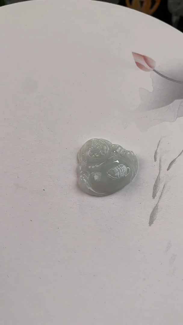 翡翠未镶嵌颈饰手工定制默认微瑕主播介绍为准