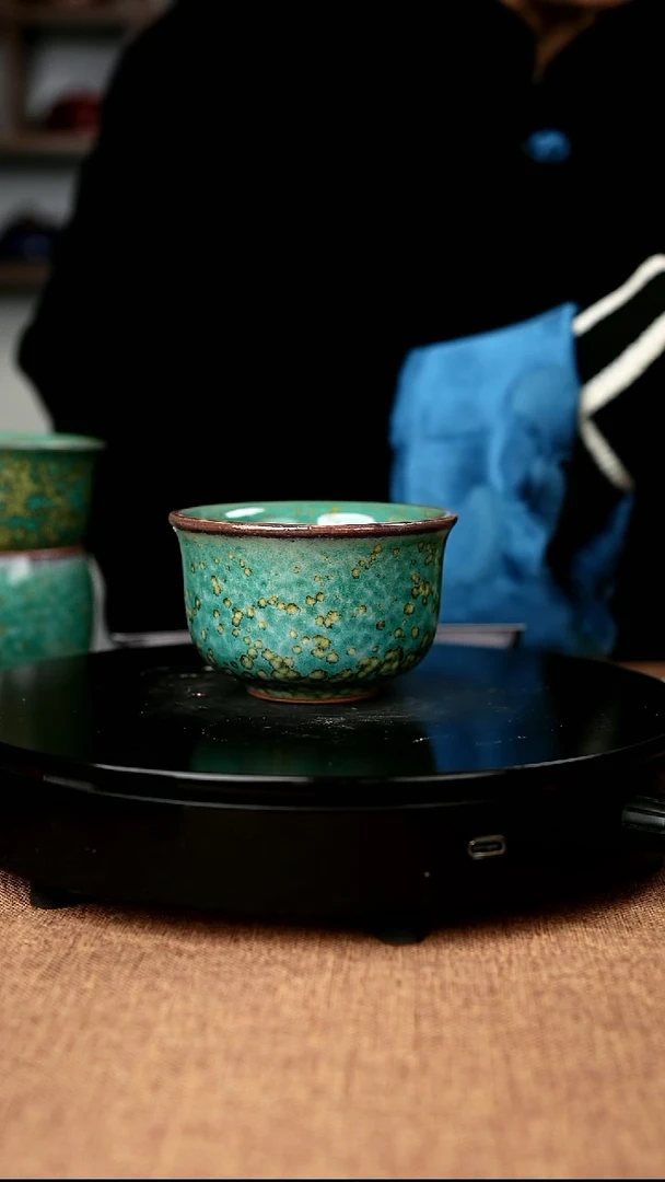 【闪购商品】9#钧辉窑一级品原矿钧瓷炉钧釉主人杯