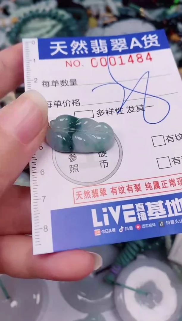 颈饰未镶嵌翡翠00001484