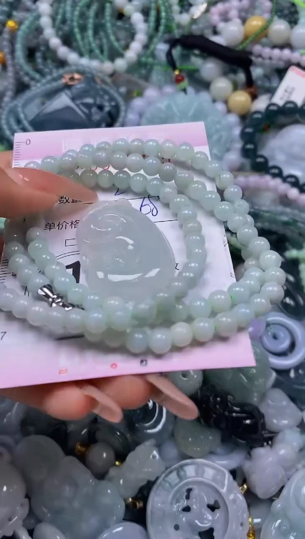 颈饰未镶嵌翡翠闪购0052715