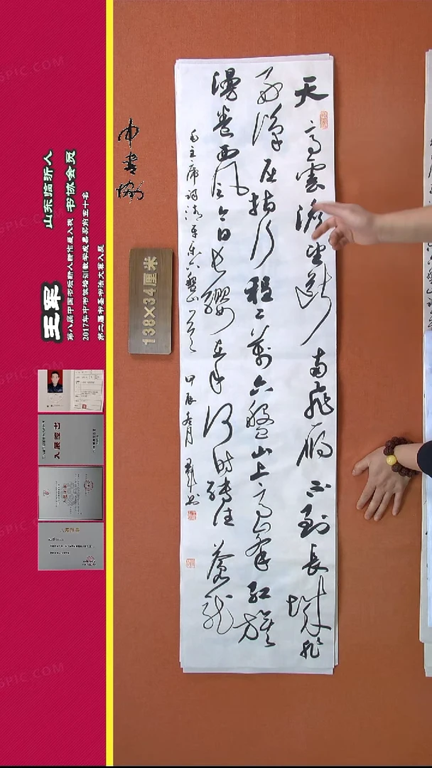 【闪购商品】书法292王军书法作品