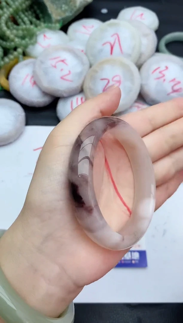 未镶嵌手镯石英质玉245+58/59