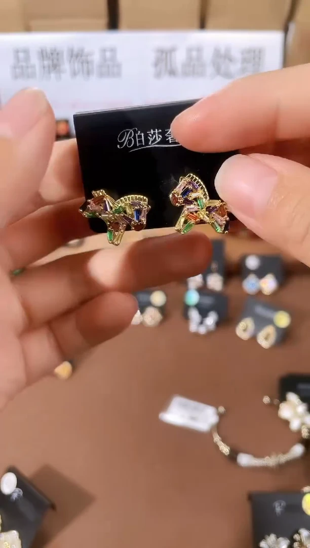 铜合金925银锆石柏2249