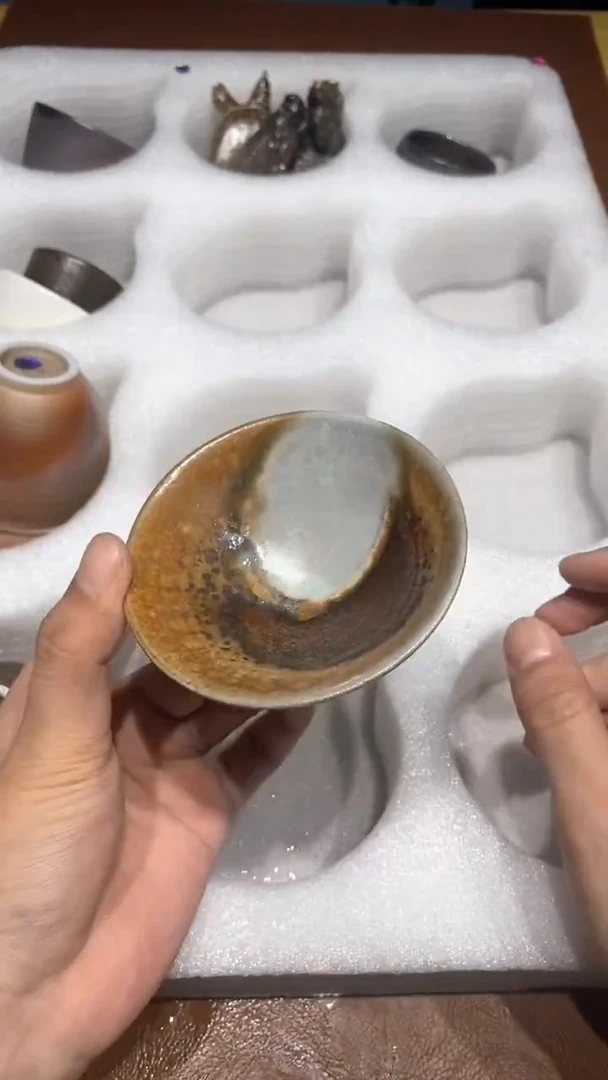 得*轩奢瓷/瑞寅柴烧茶器（杯子）810