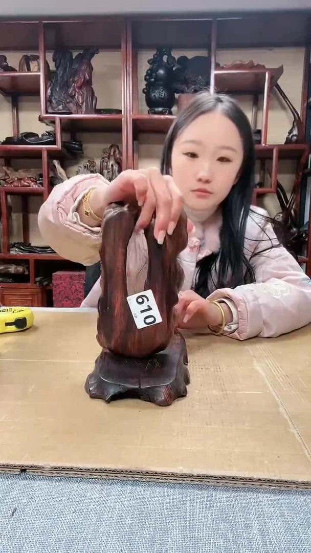 【闪购商品】贡木红木底座工艺品收藏