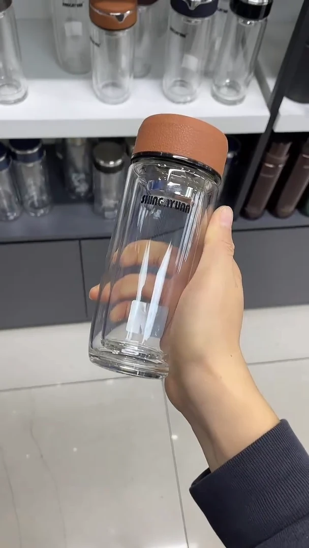 新家园双层0832-230ml棕