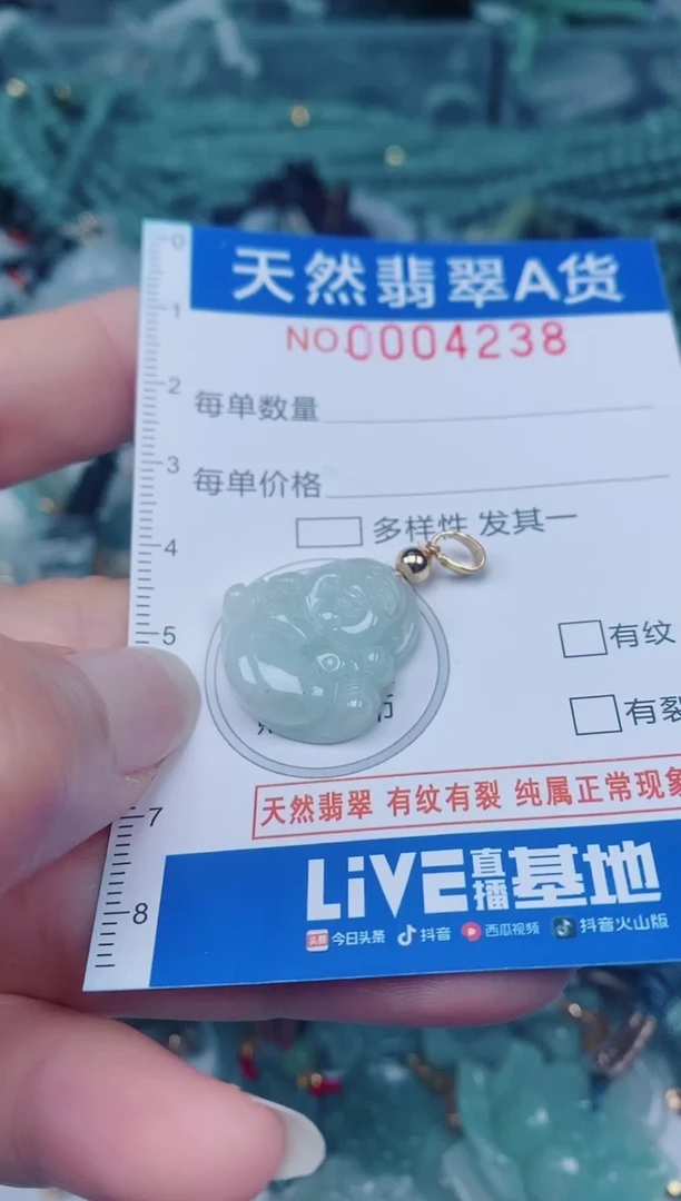 颈饰未镶嵌翡翠00004238