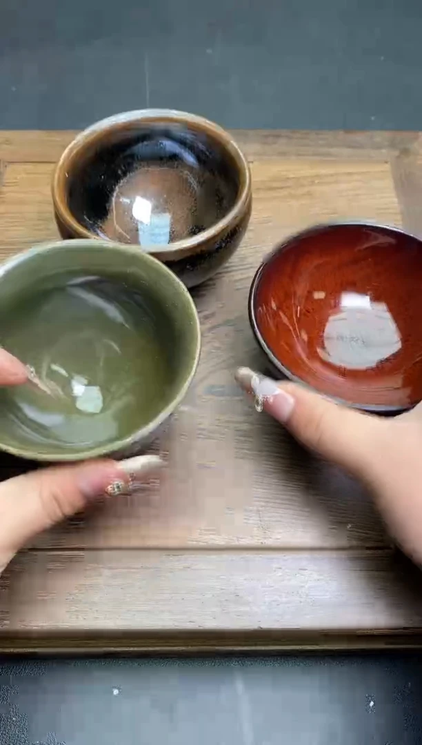 【闪购商品】茶盏696建盏建盏建盏建盏微瑕