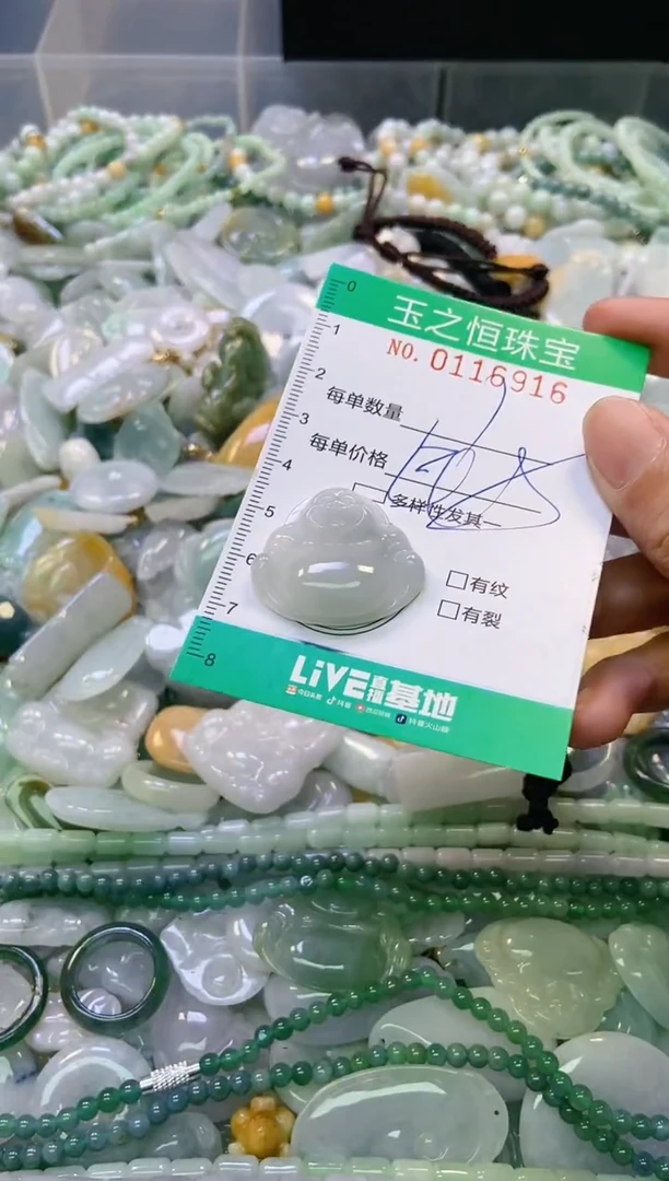 翡翠未镶嵌颈饰闪购0116916