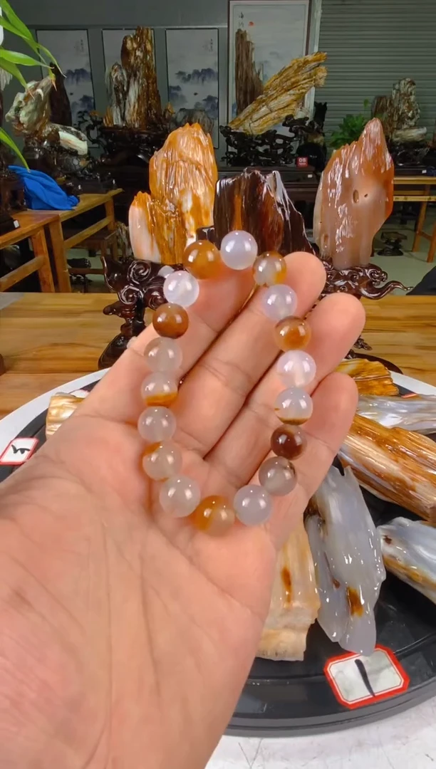 硅化玉珠宝奇石未镶嵌1