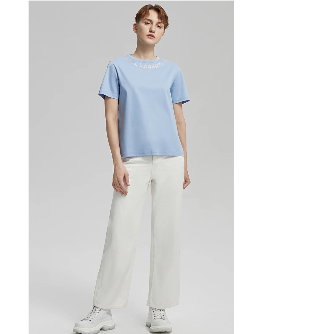 KARL LAGERFELD卡尔拉格斐新款长裤老佛爷216L1827