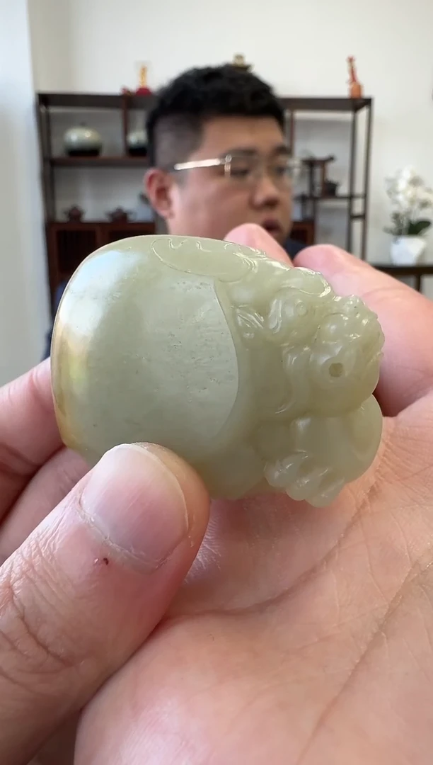 未镶嵌和田玉挂件和田玉龙龟  单