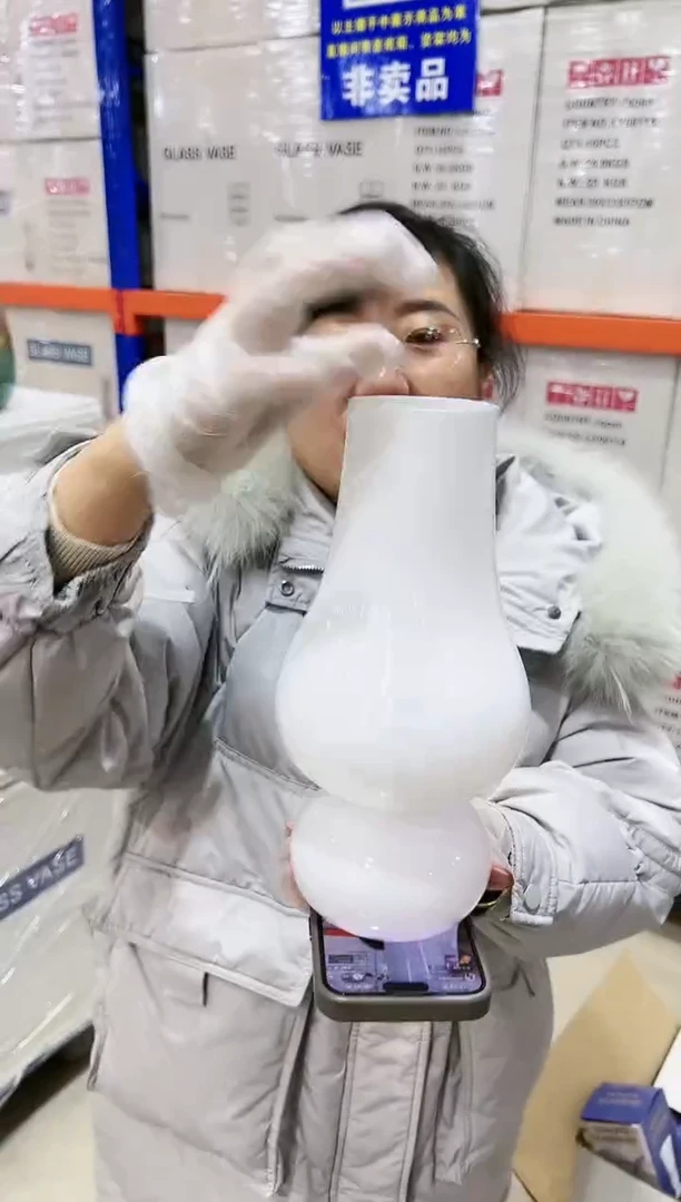 【闪购商品】琉璃白色油灯