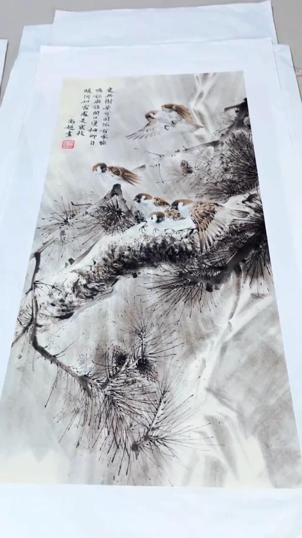 国画匠铜文心精选国画风系列