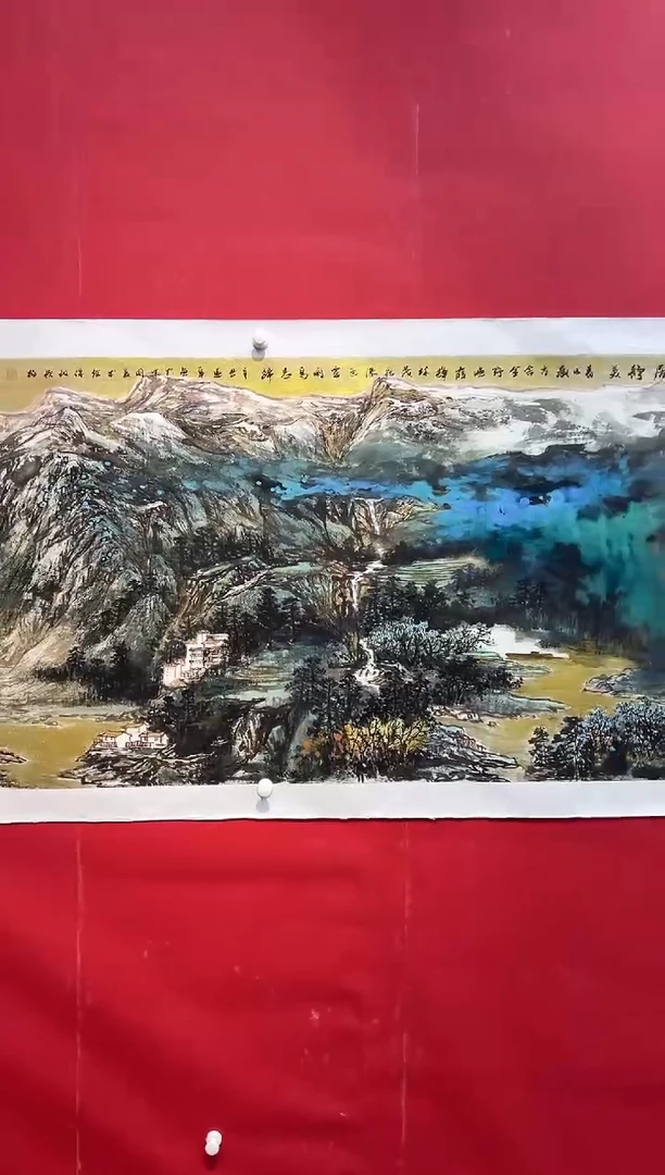 国画画家陆远华纯手绘原作