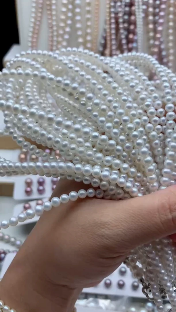 项链合金淡水珍珠多样性发其一，非无暇