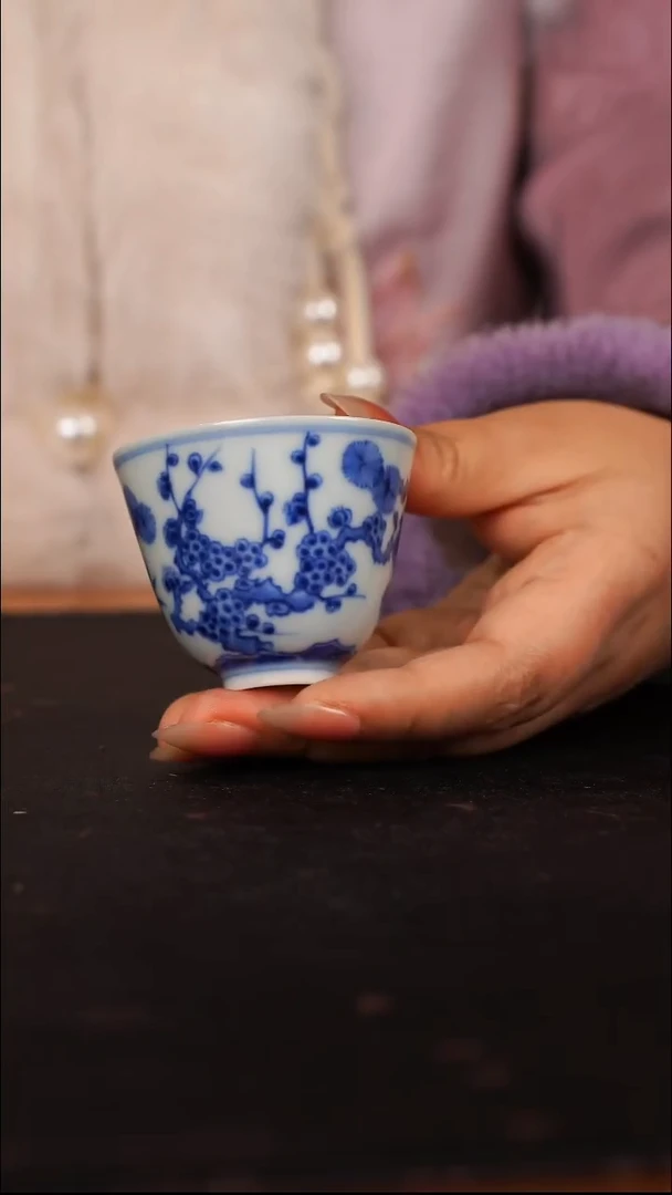 望月怀古陶瓷主人杯