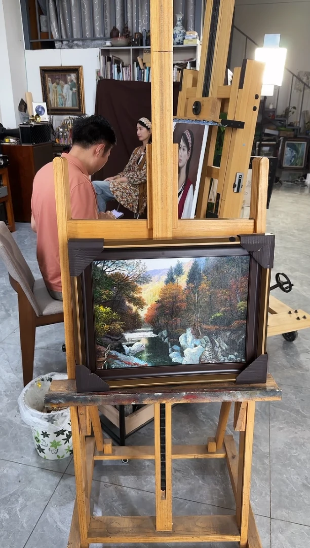 国画Z-苏新油画作品 (黑标）40*30