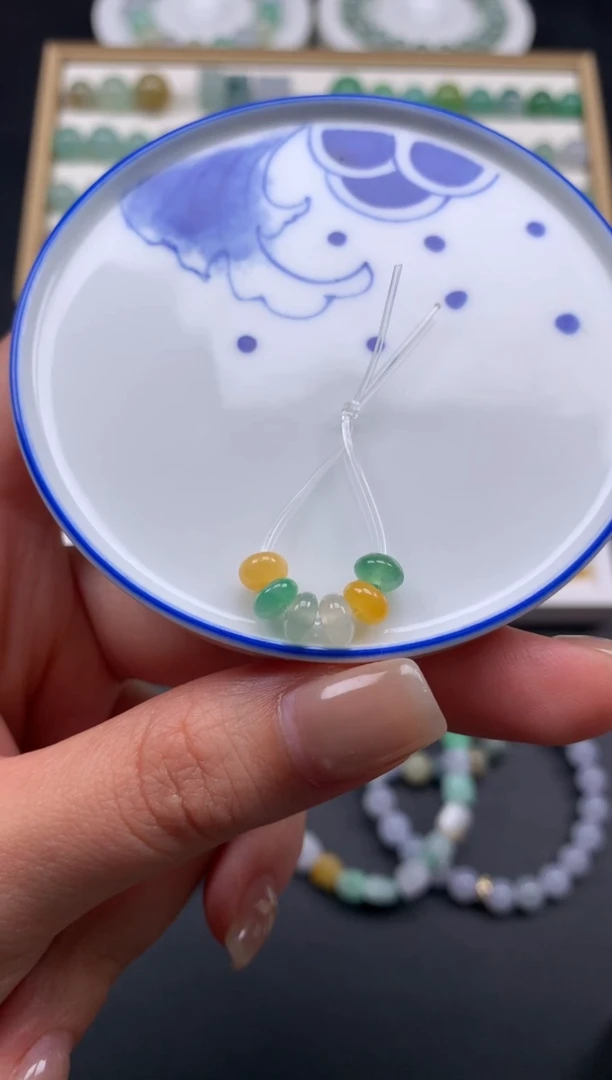 翡翠散珠天然翡翠B60