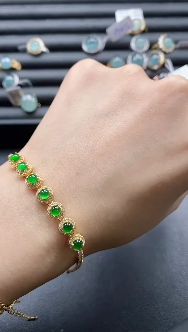 【闪购商品】翡翠戒指银S925镶嵌11111