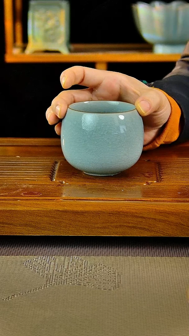 【闪购商品】婷婷专属闪购原款原釉汝瓷福利杯