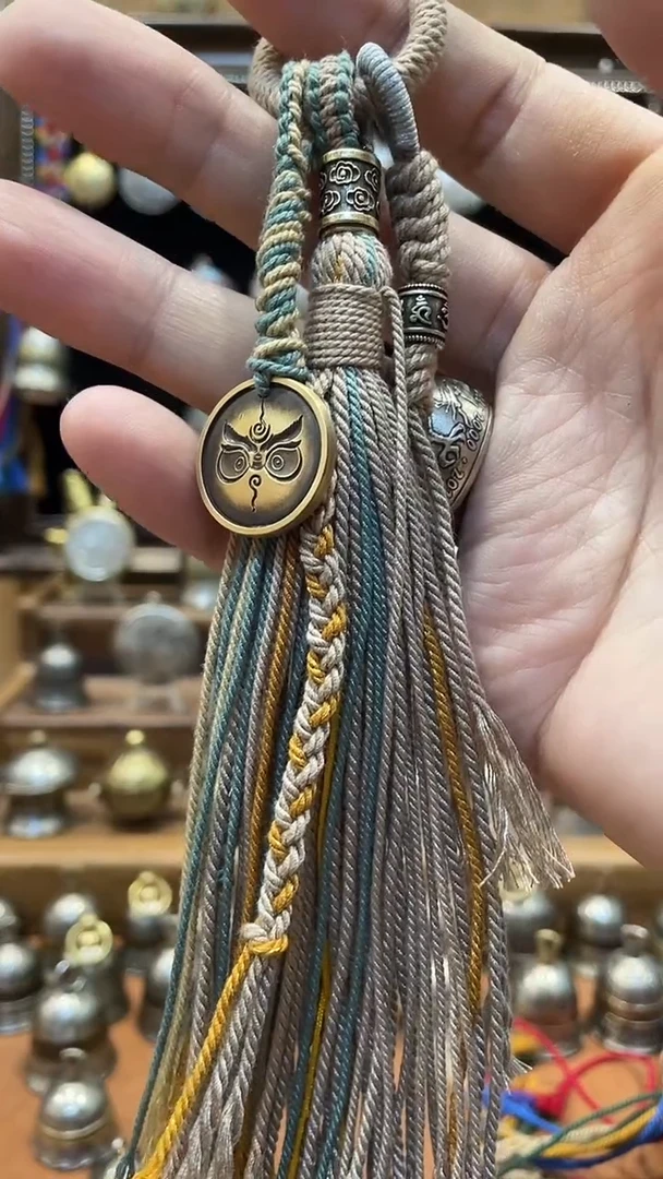 勇**良流苏绳子给财神眼