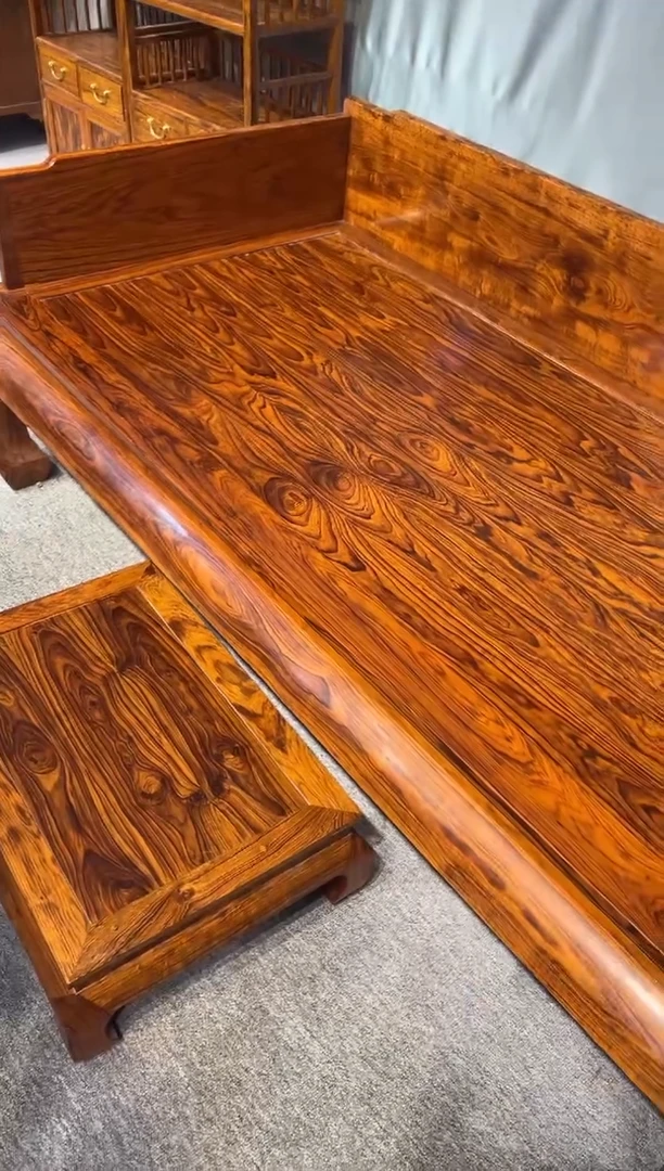 花梨木类罗汉床 红木家居