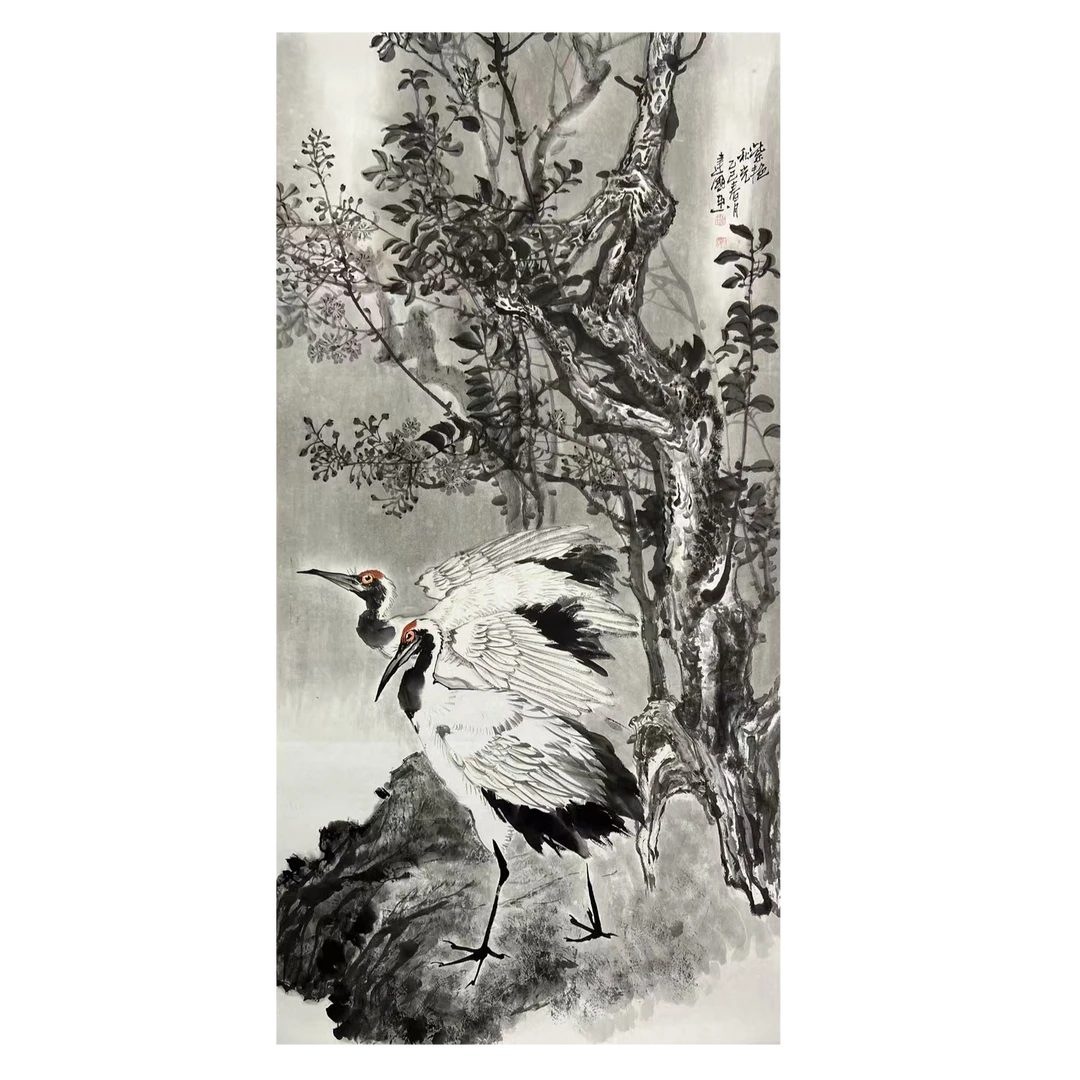 施老师写意花鸟国画作品
