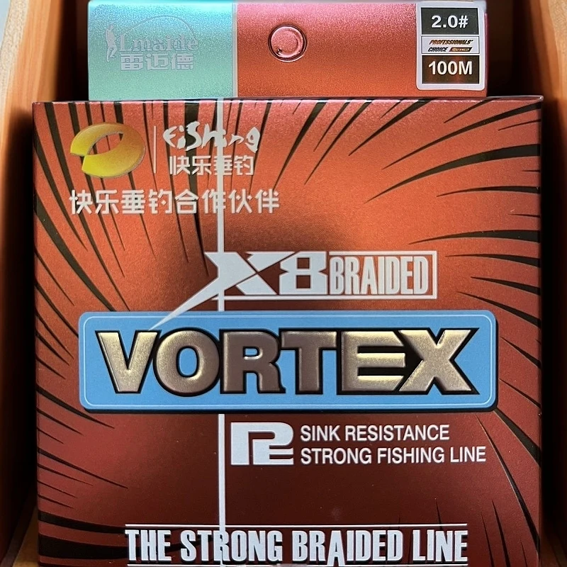 雷迈德八编PE线100米快乐垂钓合作伙伴