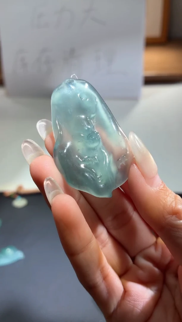 吊坠(不含链)未镶嵌翡翠天然翡翠A货