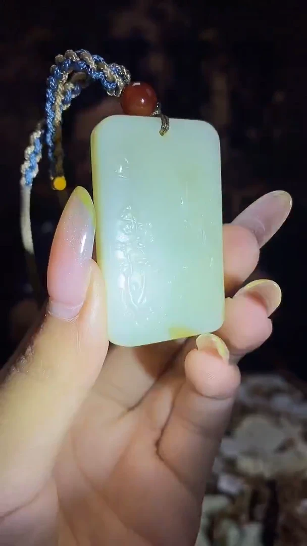 和田玉未镶嵌颈饰C601