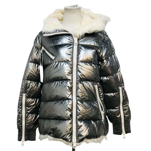 妃鱼/盟可睐/棉/羽绒服/95新/z零二零三