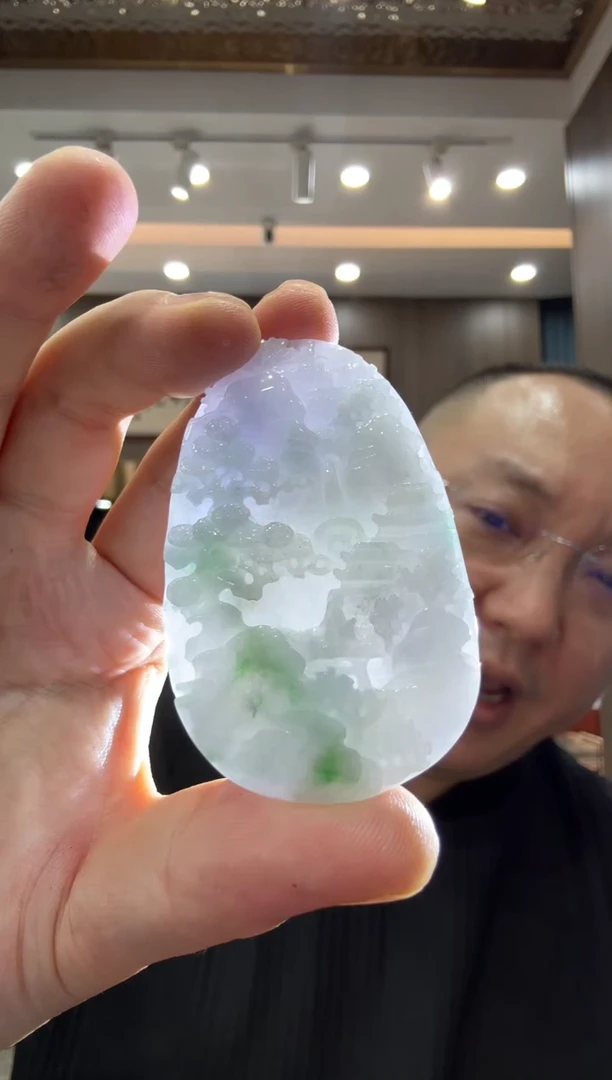 未镶嵌挂件翡翠A货翡翠多样性孤品