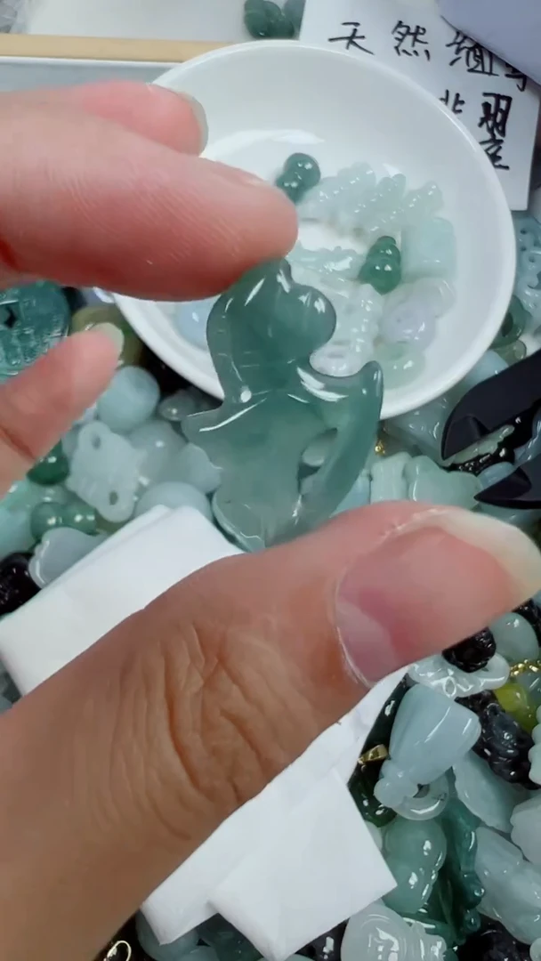 散珠翡翠821号链接，A货翡翠