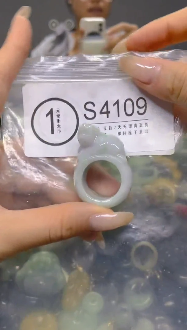 颈饰未镶嵌翡翠19.8MM/ S /翡翠A货，一件也是批发价